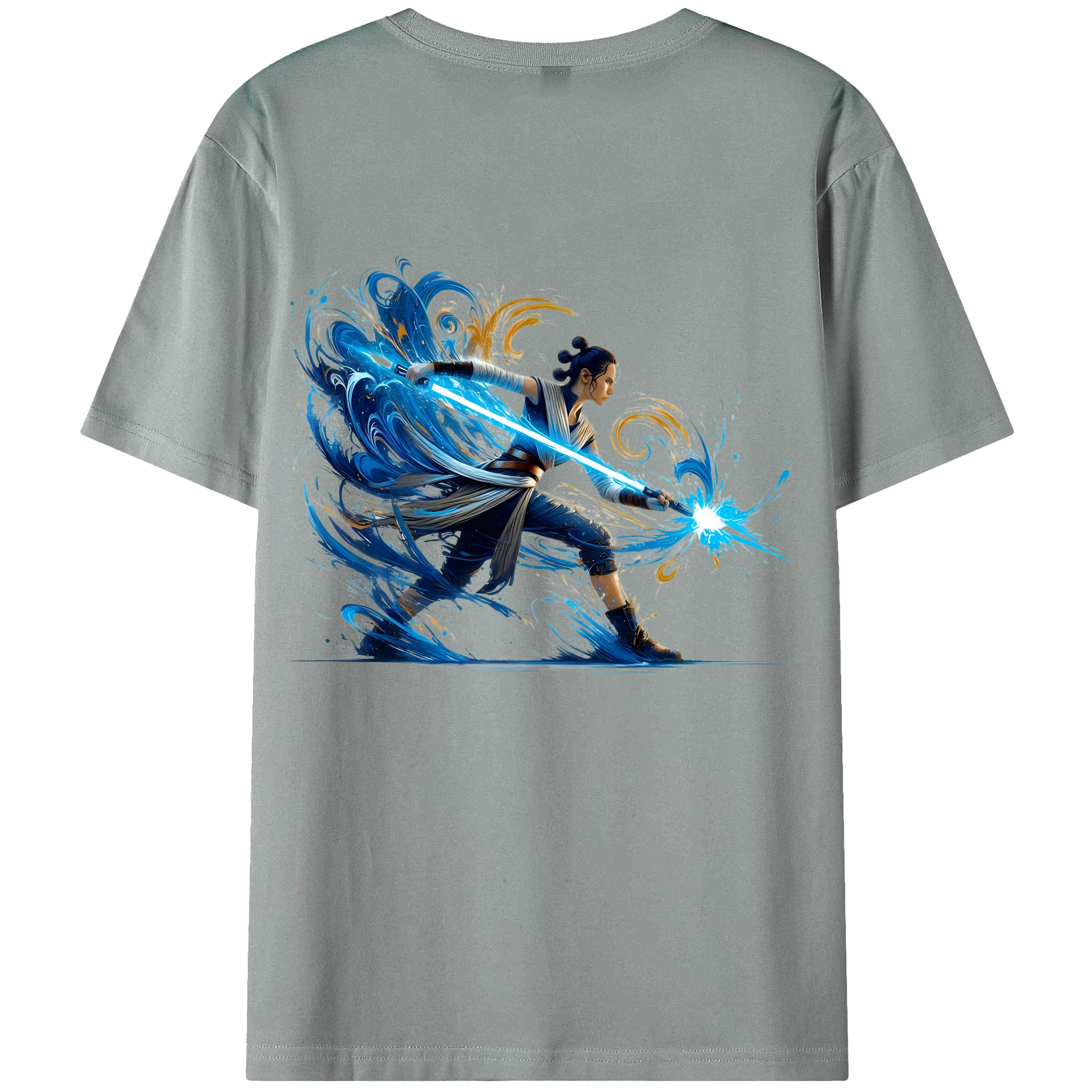 （画像用） スター・ウォーズ Star Wars 綿100％ メンズ半袖Tシャツ（バックプリント） 通気性